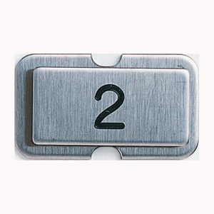 NPS02 Stainless steel name plate engraved 2