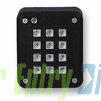 DEPLXT201 Storm     anti vandal surface mount keypad        black