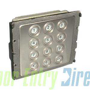 1156/10 K-Steel coded access keypad (8 codes)