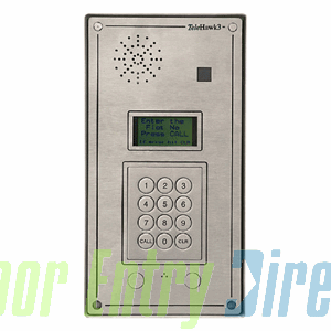 TH03F Telehawk  digital call panel - BT network         flush