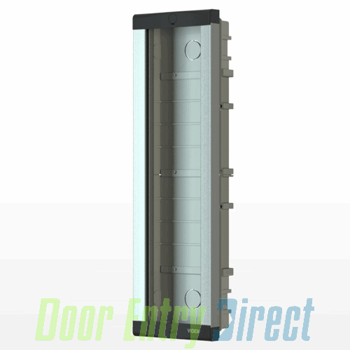 V-8853A Videx     8000      3 module flush frame          Aluminium