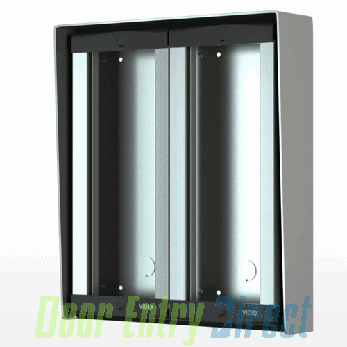 V-8884A Videx     8000      4 module surface frame        Aluminium