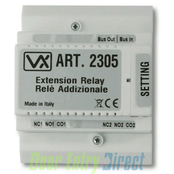 V-2305 Videx     Extension relay/additional sounder relay