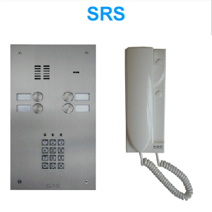 SRS vandal resistant  audio and video door entry systems